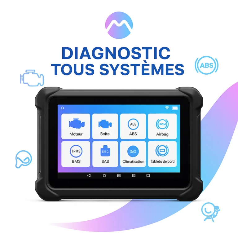 diagnostic auto tous systèmes module moteur abs airbag transmission analyse complète