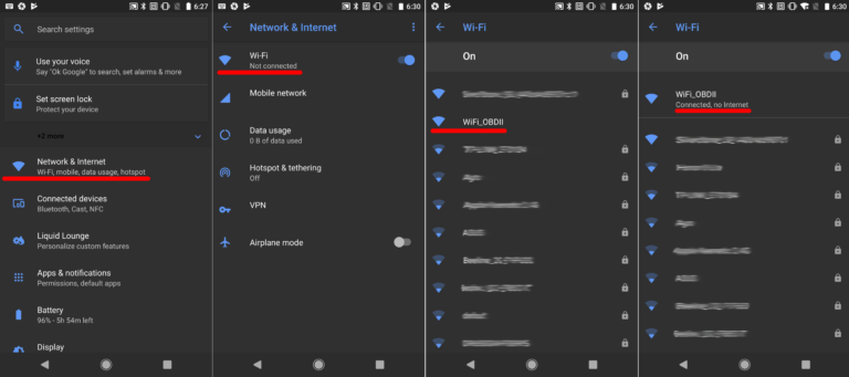 Tutoriel Car Scanner ELM OBD2 Android étape 1 - ouverture de l'application