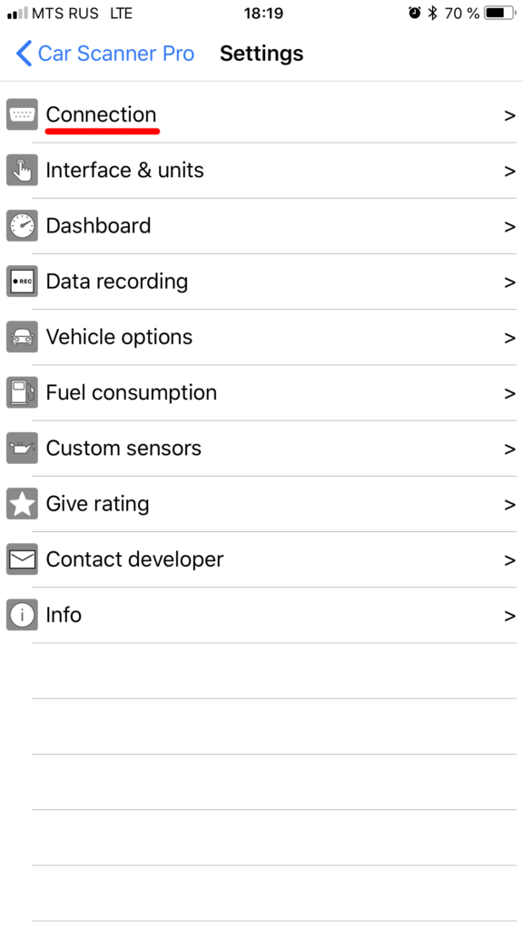 Tutoriel Car Scanner ELM OBD2 étape 2.2 - appairage Bluetooth ou Wi-Fi