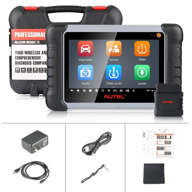 Autel MaxiCOM MK808S-TS - valise de diagnostic auto multimarque avec TPMS