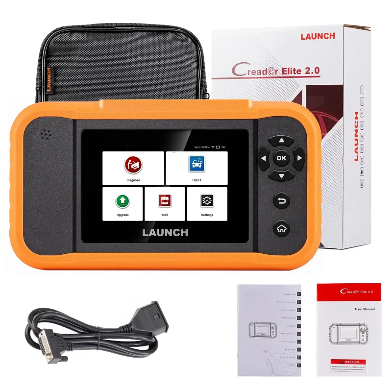 Launch Creader Elite 2.0 FGC - scanner tous systemes Ford GM Chrysler