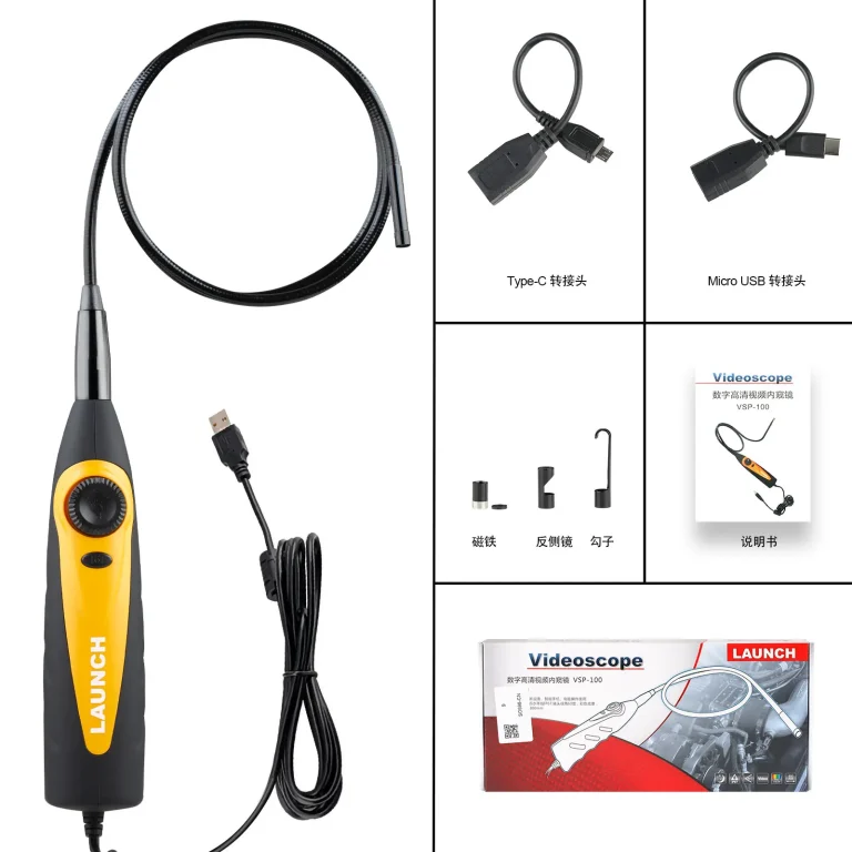 Launch VSP-600 - camera d inspection video endoscope