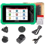 Launch X431 CRP919 EV scanner diagnostic véhicules électriques avec écran 7 pouces et accessoires