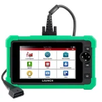 Launch X431 CRP919 EV avec câble de liaison OBD II connecté