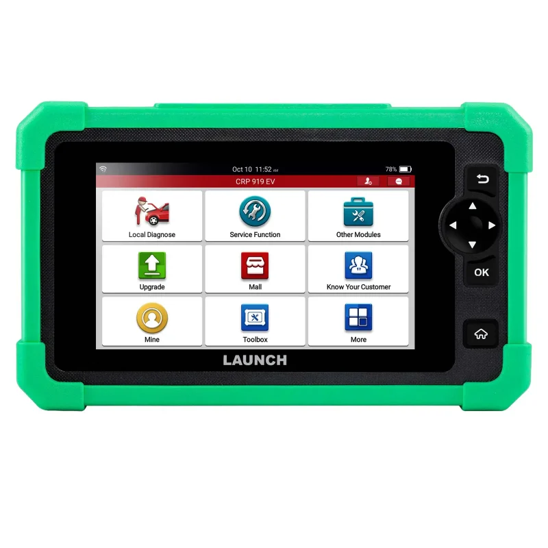 Tablette de diagnostic Launch X431 CRP919 EV 7 pouces de face