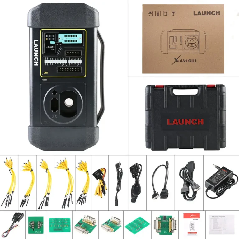 Launch X431 PAD VII et X-PROG 3 - station de diagnostic et programmation de cles