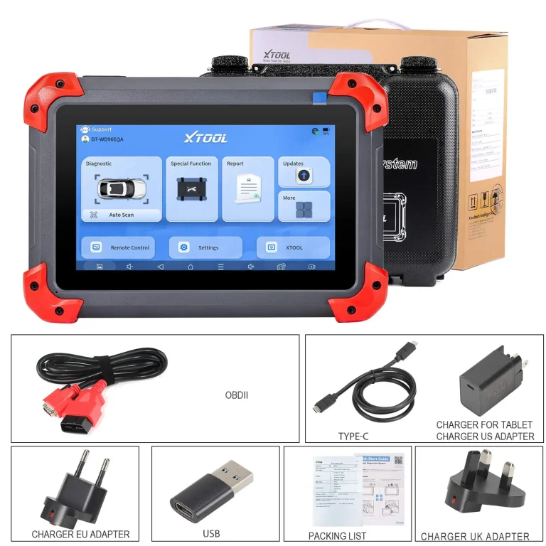 XTOOL D7 - valise de diagnostic auto tous systemes avec programmation de cles