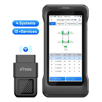 XTOOL TP380 - outil de diagnostic automobile XTOOL